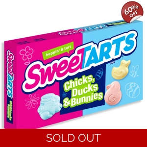 SweeTARTS Chicks, Ducks & Bunnies Candy Sweet Tarts - 127g Box